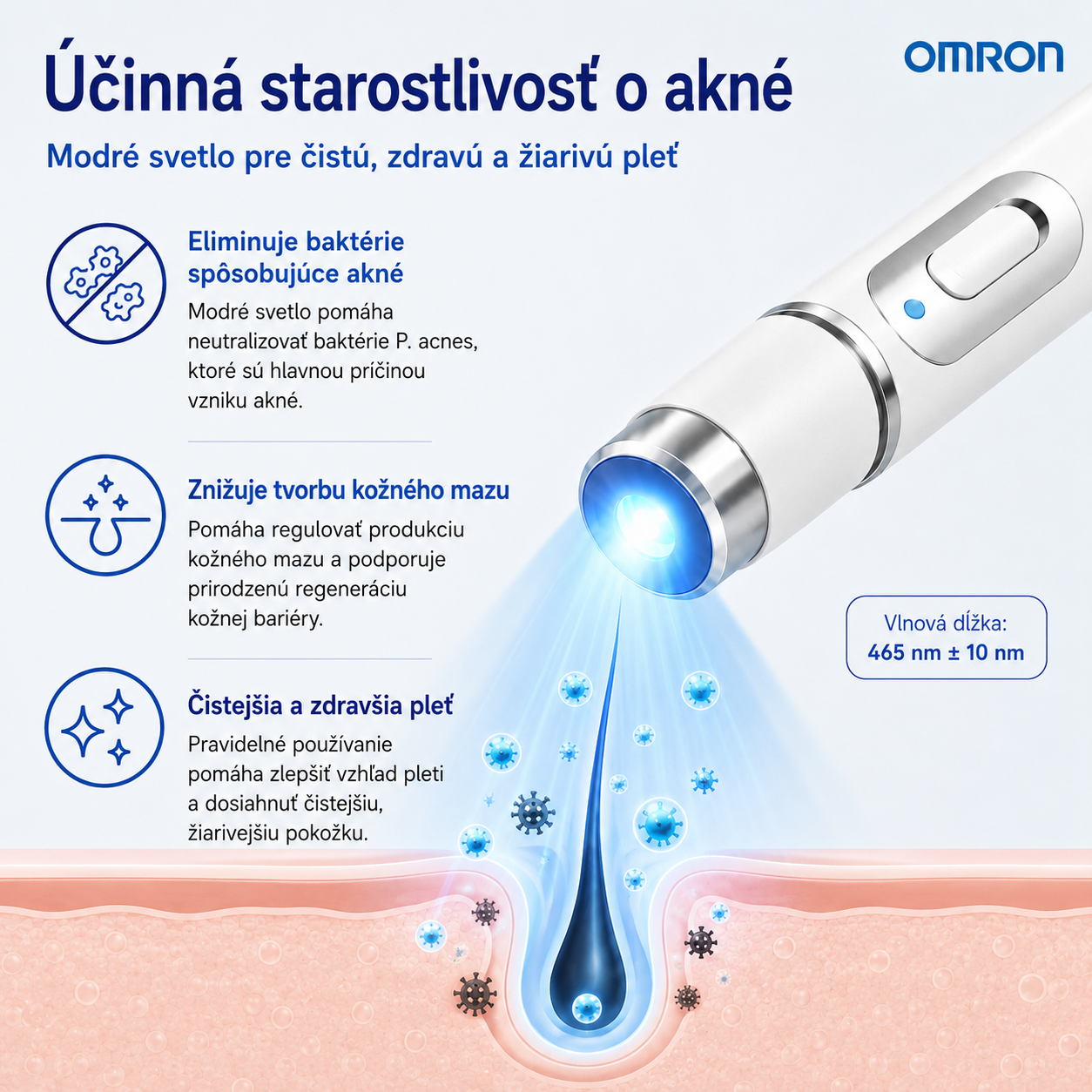 🔥 Omron® –🔥 Rýchle a účinné laserové pero na odstránenie znamienok a bradavíc bez bolesti ✨