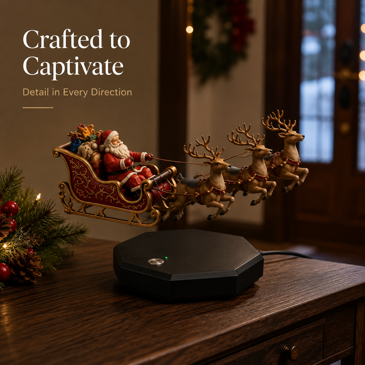 ✨ Santa Soar — Santa’s Flying Sleigh