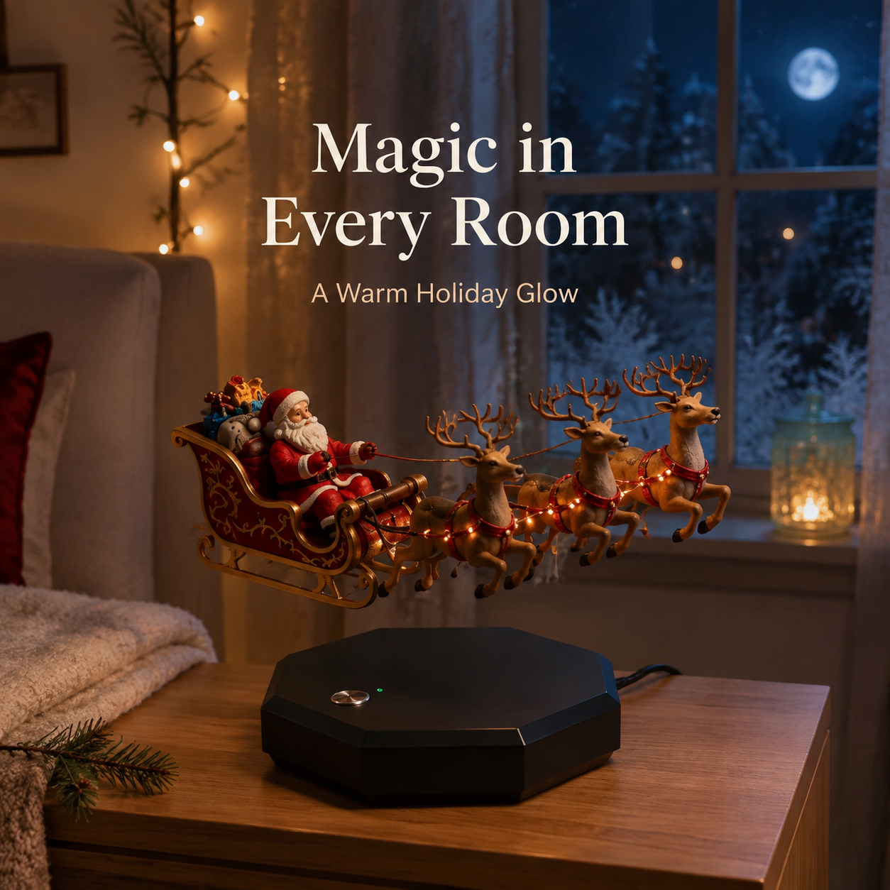 ✨ Santa Soar — Santa’s Flying Sleigh