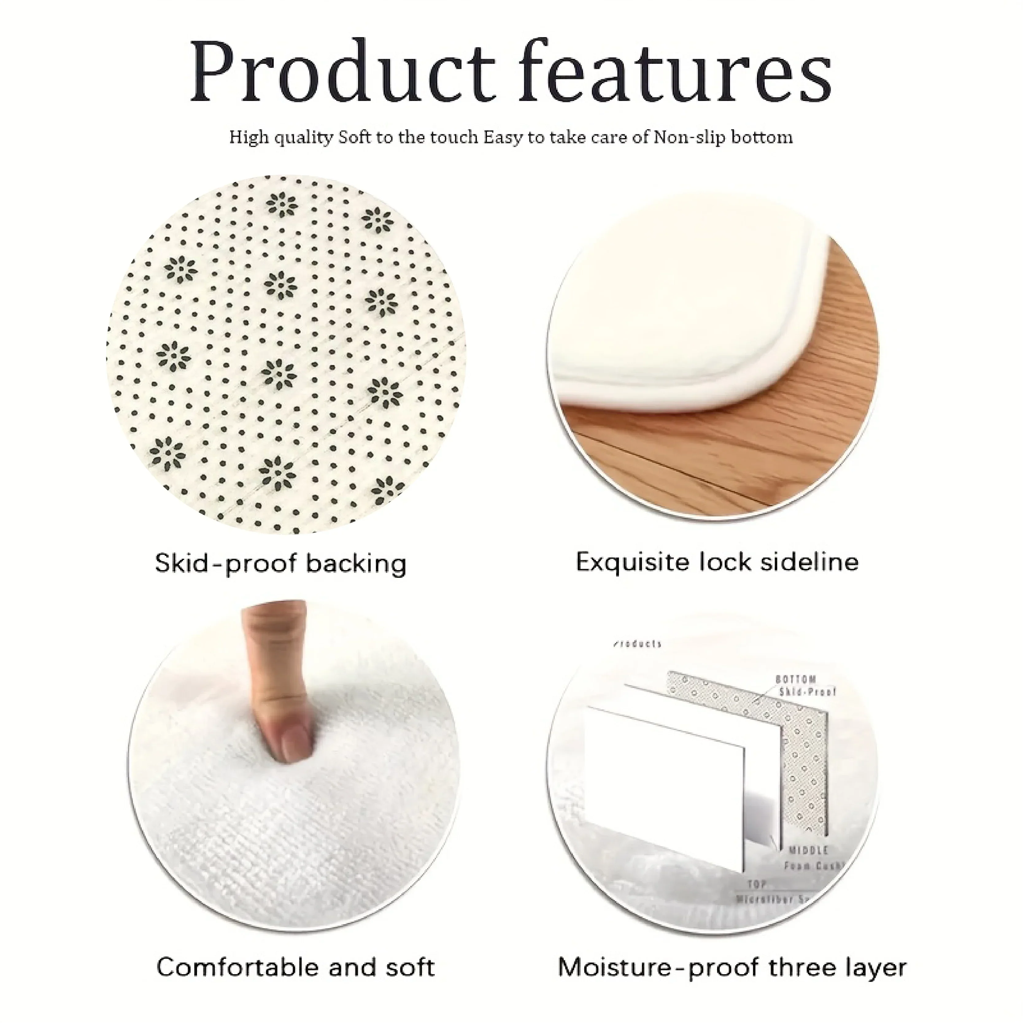 Chubby tabby cat rug gift idea