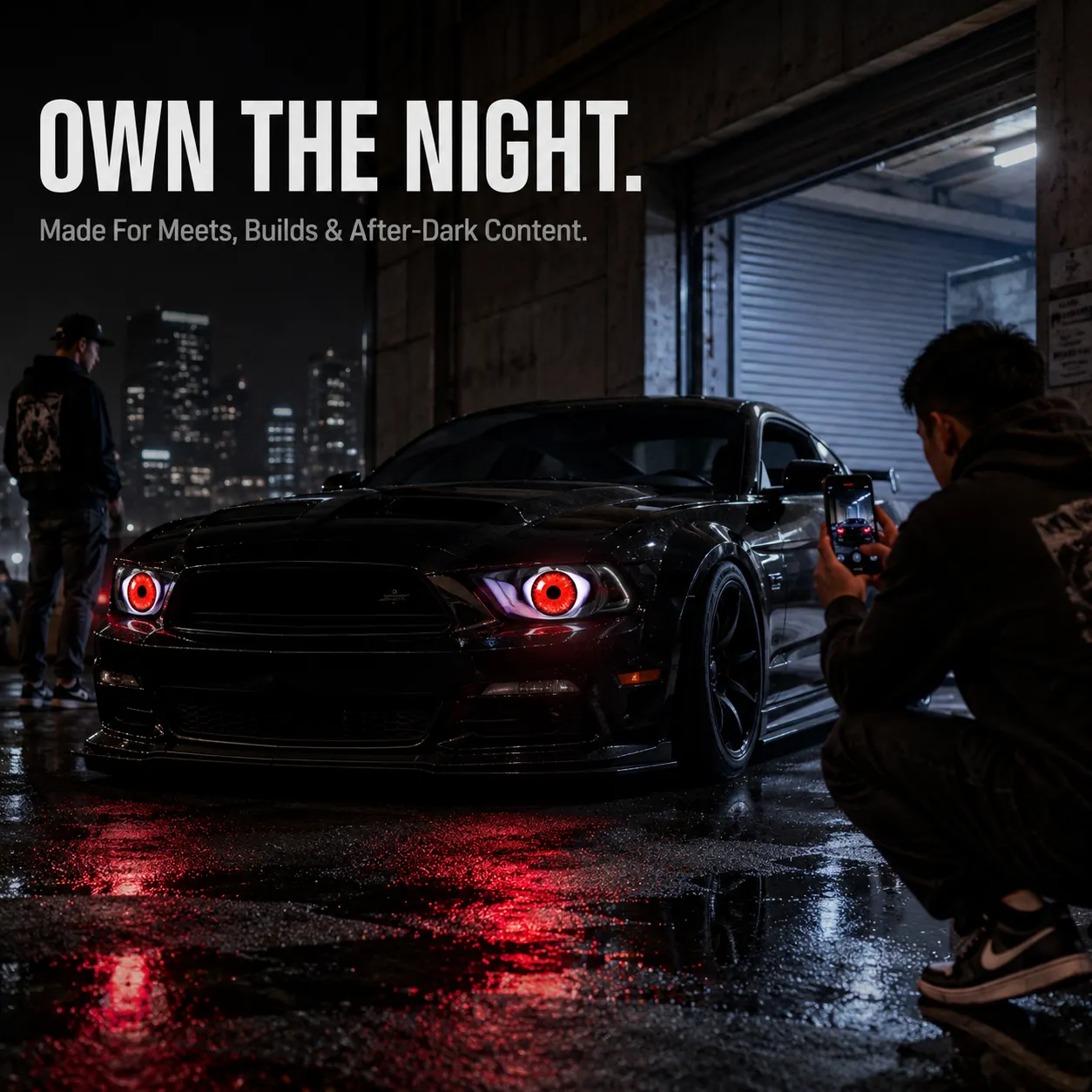 👀🔥 Limited Time 50% OFF😈ED Headlights with Animated Evil Eyes