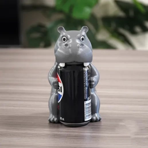 🔥LAST DAY 50% OFF - Animal Can Cover with Hinged Lid – Reusable Drink Dust Cover for 250ml/330ml/355ml Cans