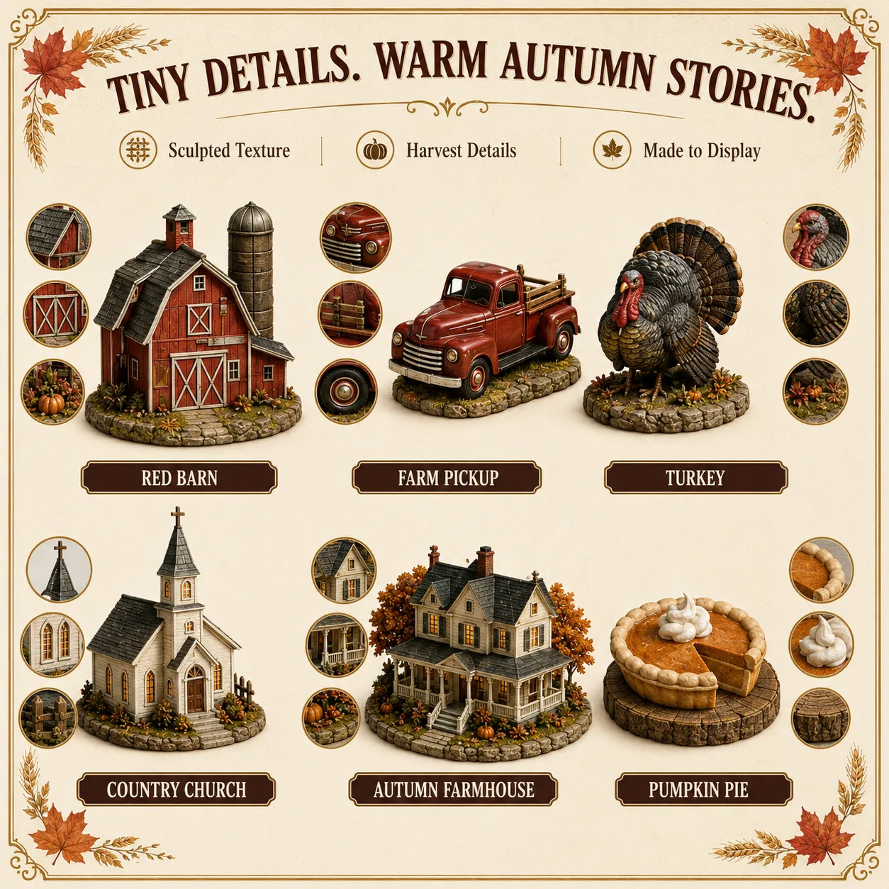 ⏳ Last Day 49% OFF – 🍂 Harvest Blessings Advent Calendar 2026 | 24 Unique Autumn Farm & Thanksgiving Collectibles in a Book-Style Countdown Box 🦃