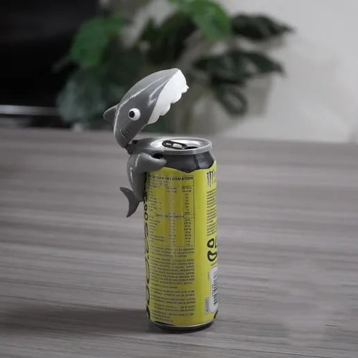🔥LAST DAY 50% OFF - Animal Can Cover with Hinged Lid – Reusable Drink Dust Cover for 250ml/330ml/355ml Cans