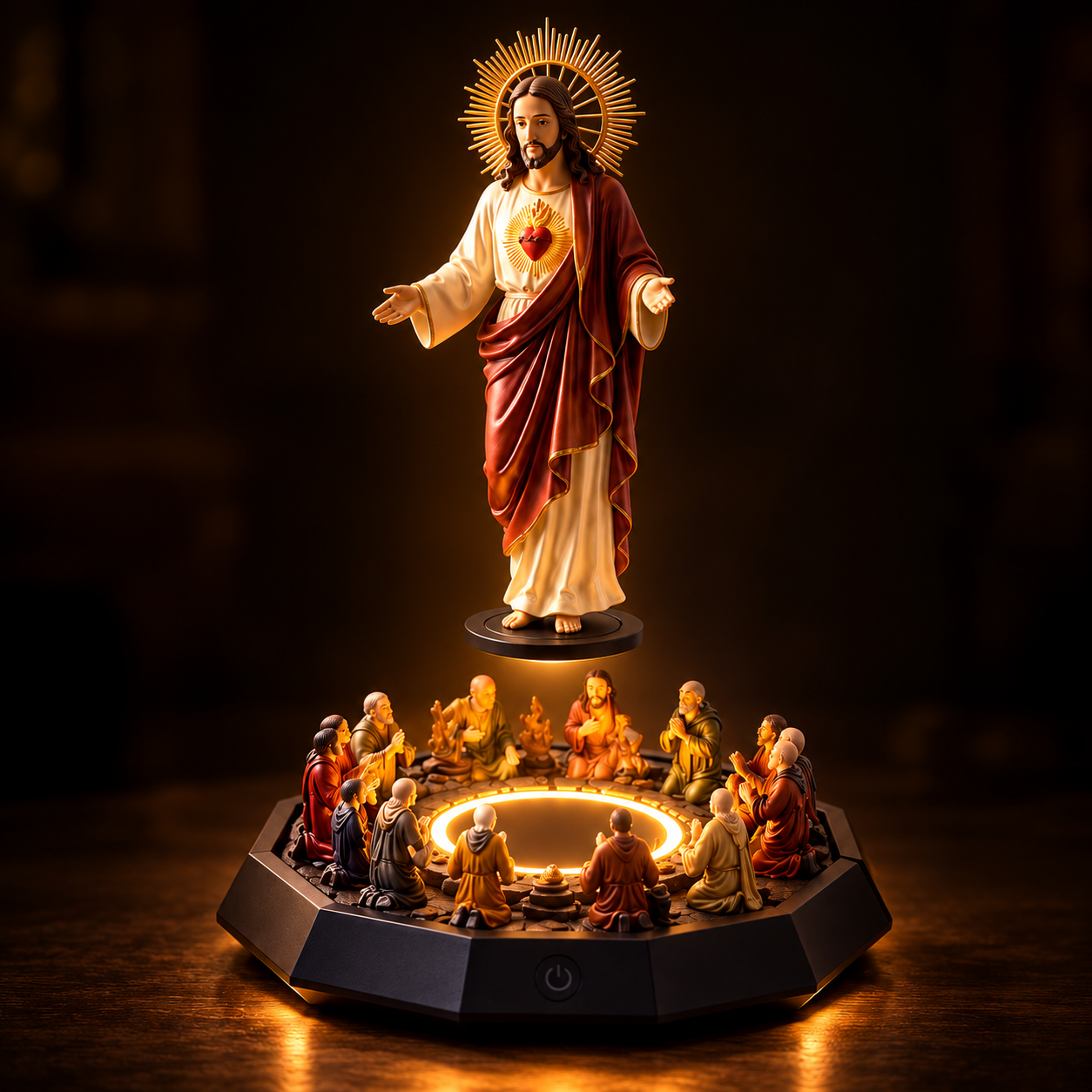 Floating Faith LED magnetic levitation effect