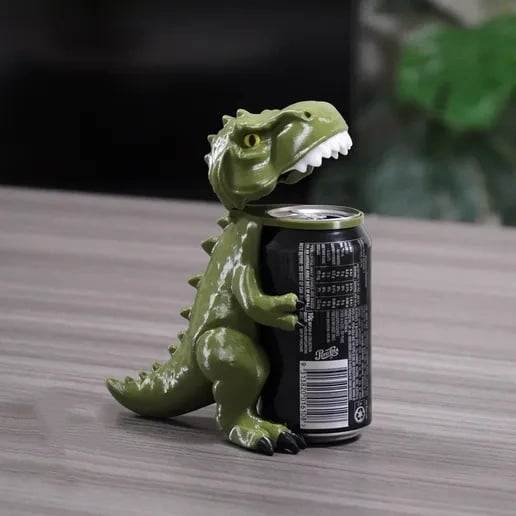 🔥LAST DAY 50% OFF - Animal Can Cover with Hinged Lid – Reusable Drink Dust Cover for 250ml/330ml/355ml Cans
