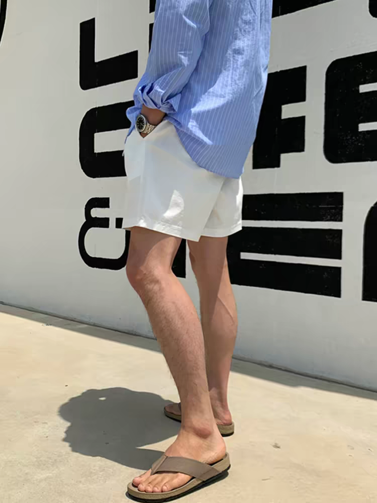 Quick-dry Thin Outdoor Casual Pants, Solid Color Versatile Ins-style Korean Five-point Shorts, Fashion Trendy Shorts