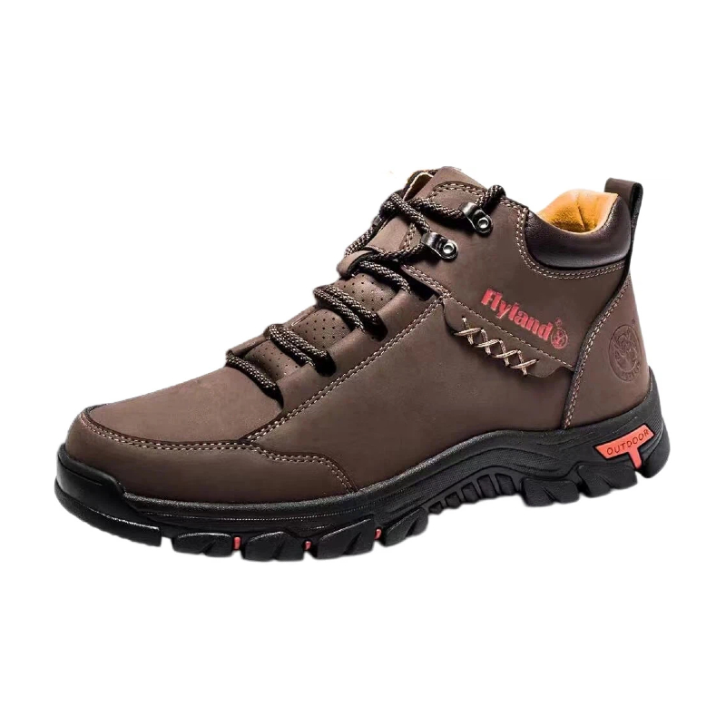 TREADVALE®Men's Wide‑Toe Mid‑Top Hiking Boots