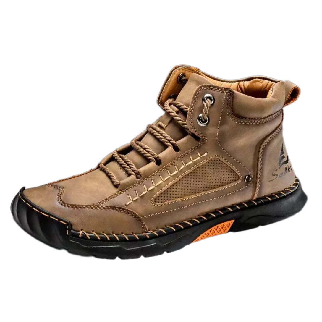 [Copy]Treadvale®Men's Handmade Cowhide Orthopedic Boots