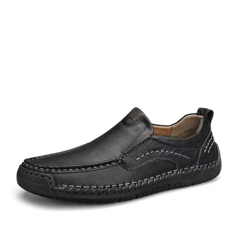 TREADVALE®Vintage Leather Slip-On Loafers for Men