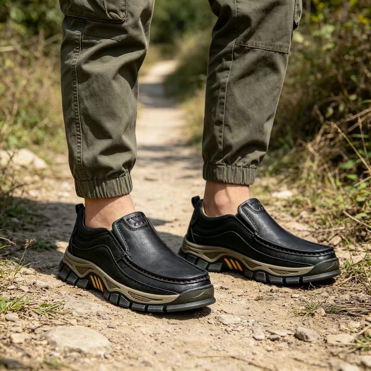 ⏰Last Day!45% OFF 🔥MANTRAFF®Men's Handmade Genuine Leather Orthopedic Walking Shoes