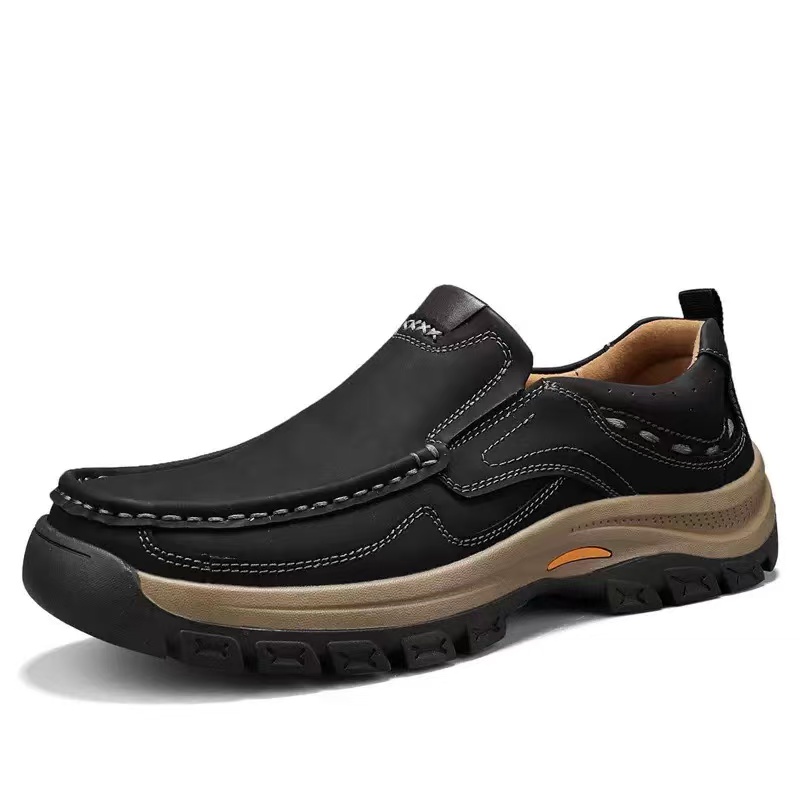 ⏰Last Day! 45% OFF  🔥MANTRAFF®Men's Genuine Leather Walking Shoes with Arch Support & Wide Toe Box