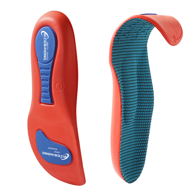 High elastic shock absorption arch correction rice Sports insole