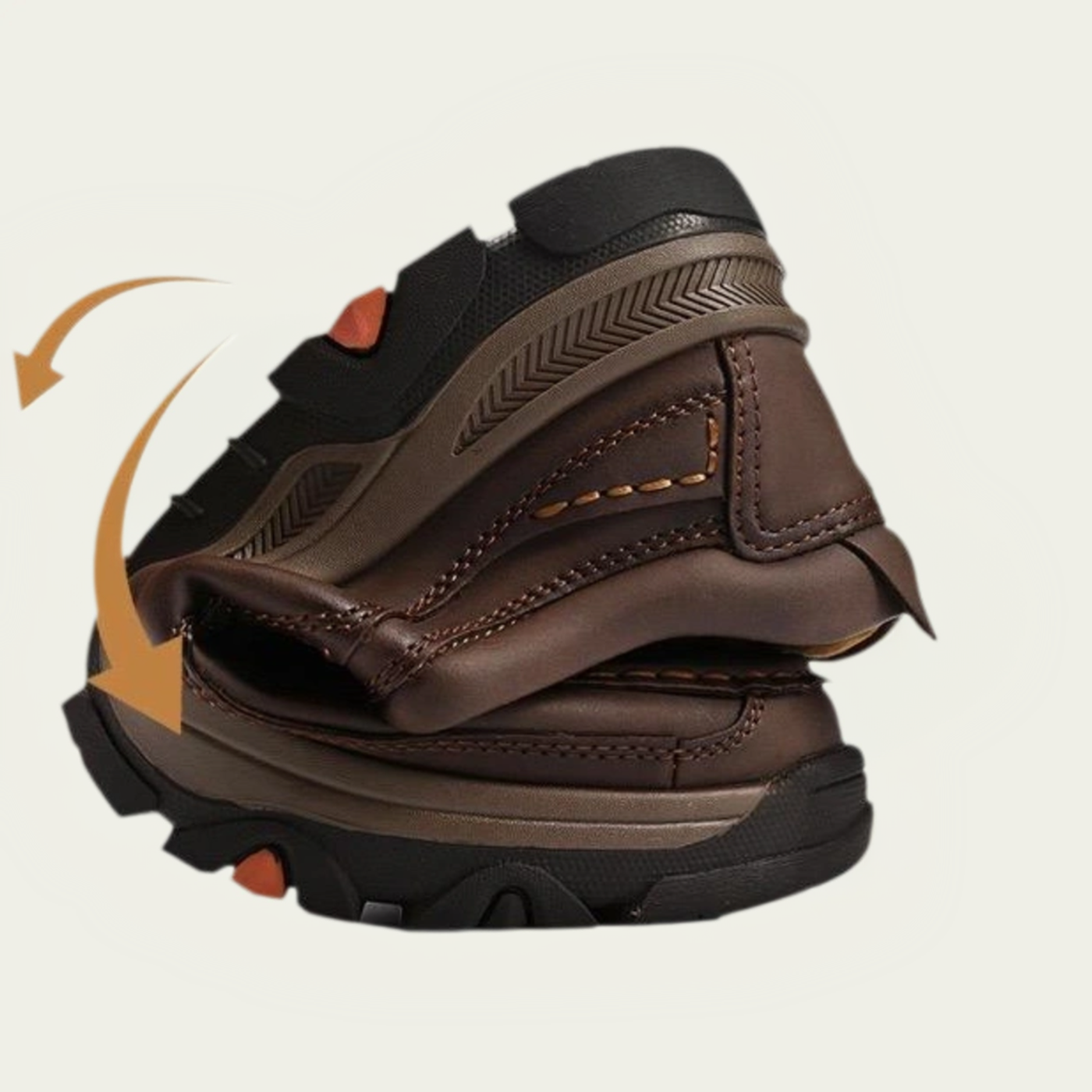 Treadvale®Men's Handmade Genuine Leather Orthopedic Walking Shoes