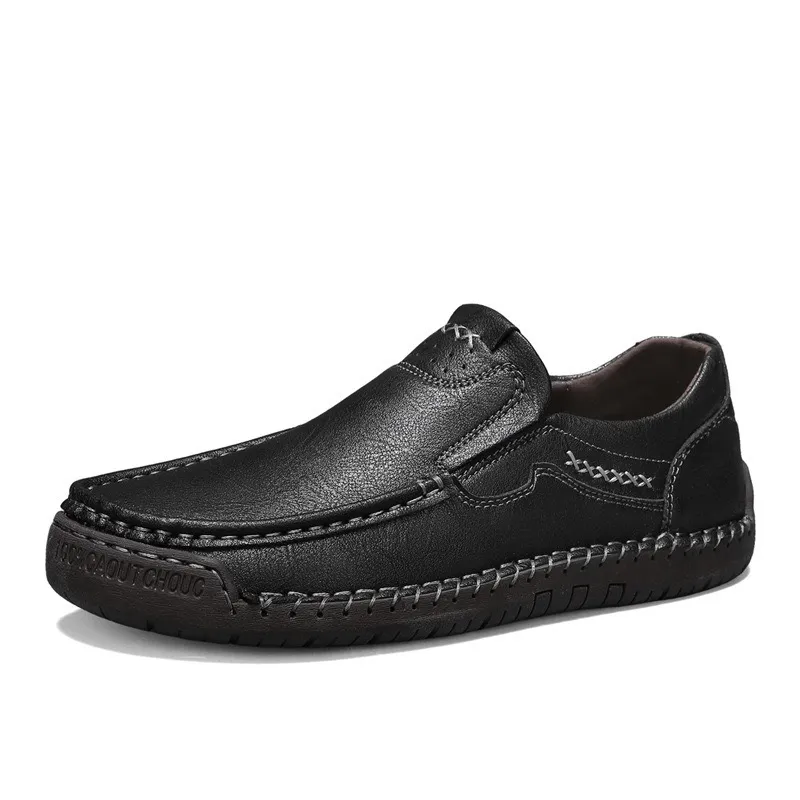 TREADVALE®Men's Handmade Cowhide No-glue Orthopedic Loafers