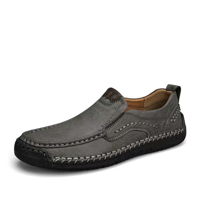 TREADVALE®Vintage Leather Slip-On Loafers for Men