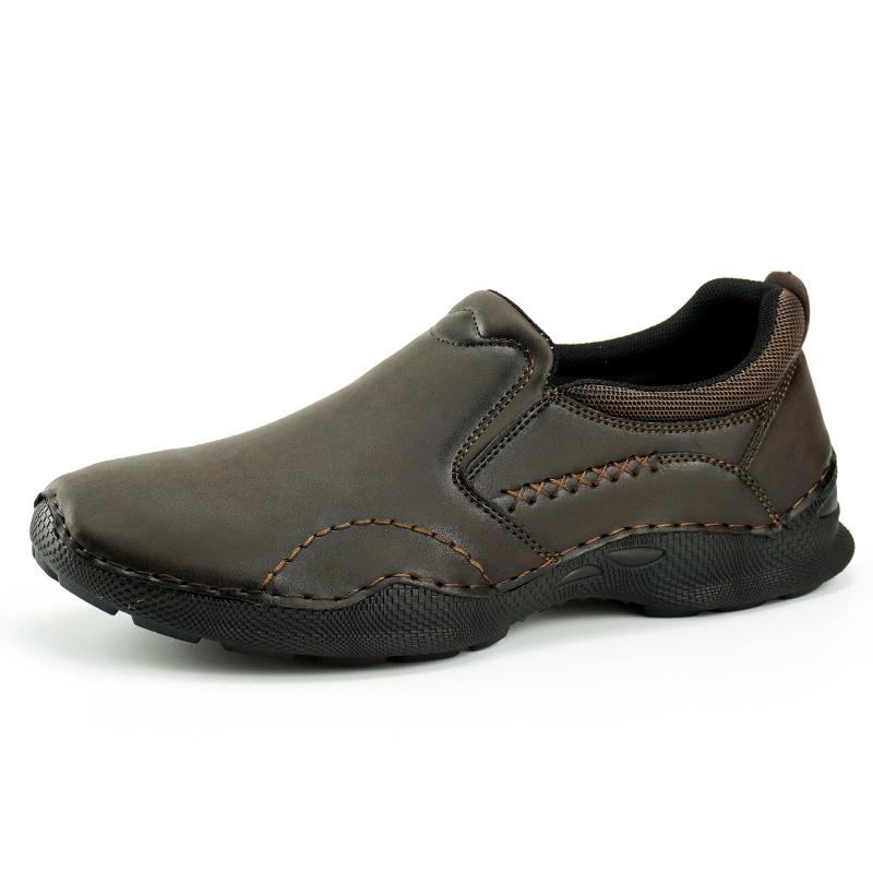 TREADVALE®Men's Vintage Slip‑On Casual Shoes Cushioned Thick Sole