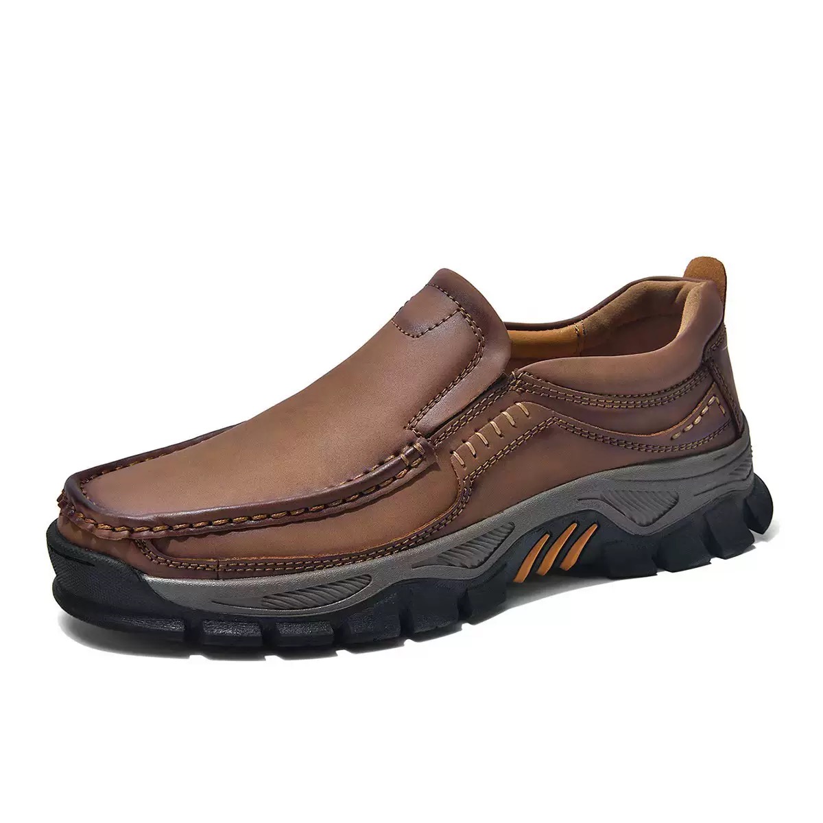 TREADVALE®Men‘s Handmade Genuine Leather Orthopedic Shoes 