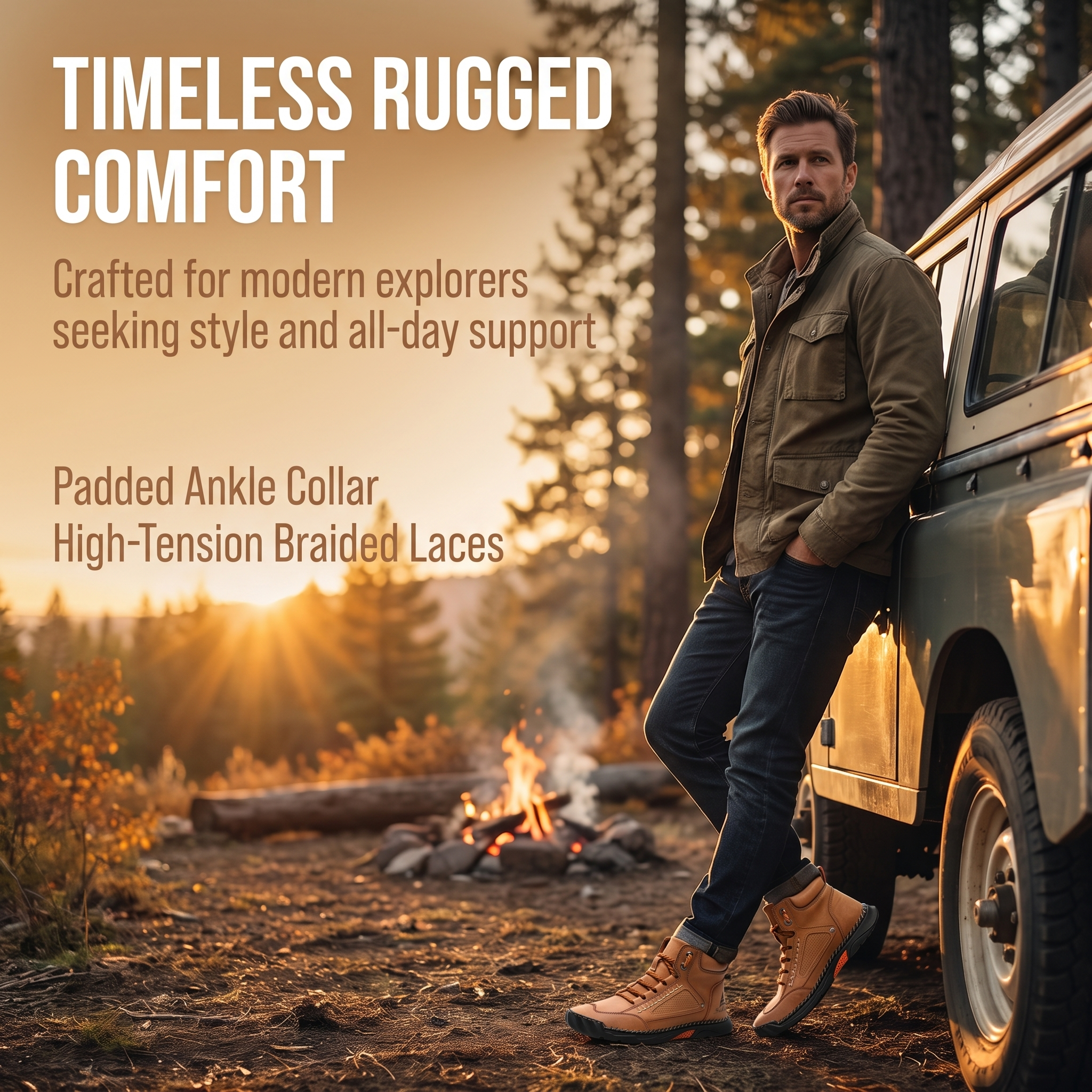 [Copy]Treadvale®Men's Handmade Cowhide Orthopedic Boots