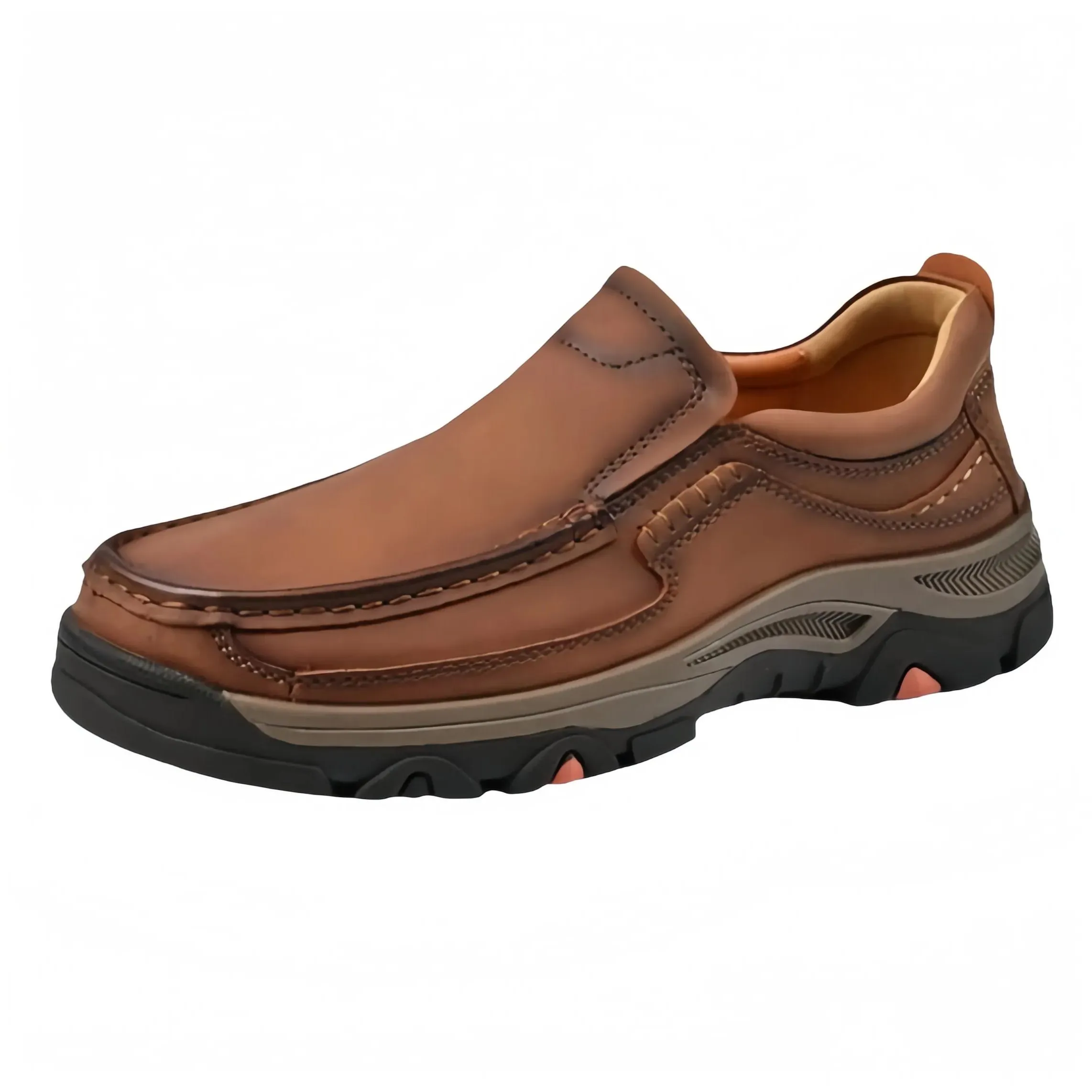 Treadvale®Men's Handmade Genuine Leather Orthopedic Walking Shoes