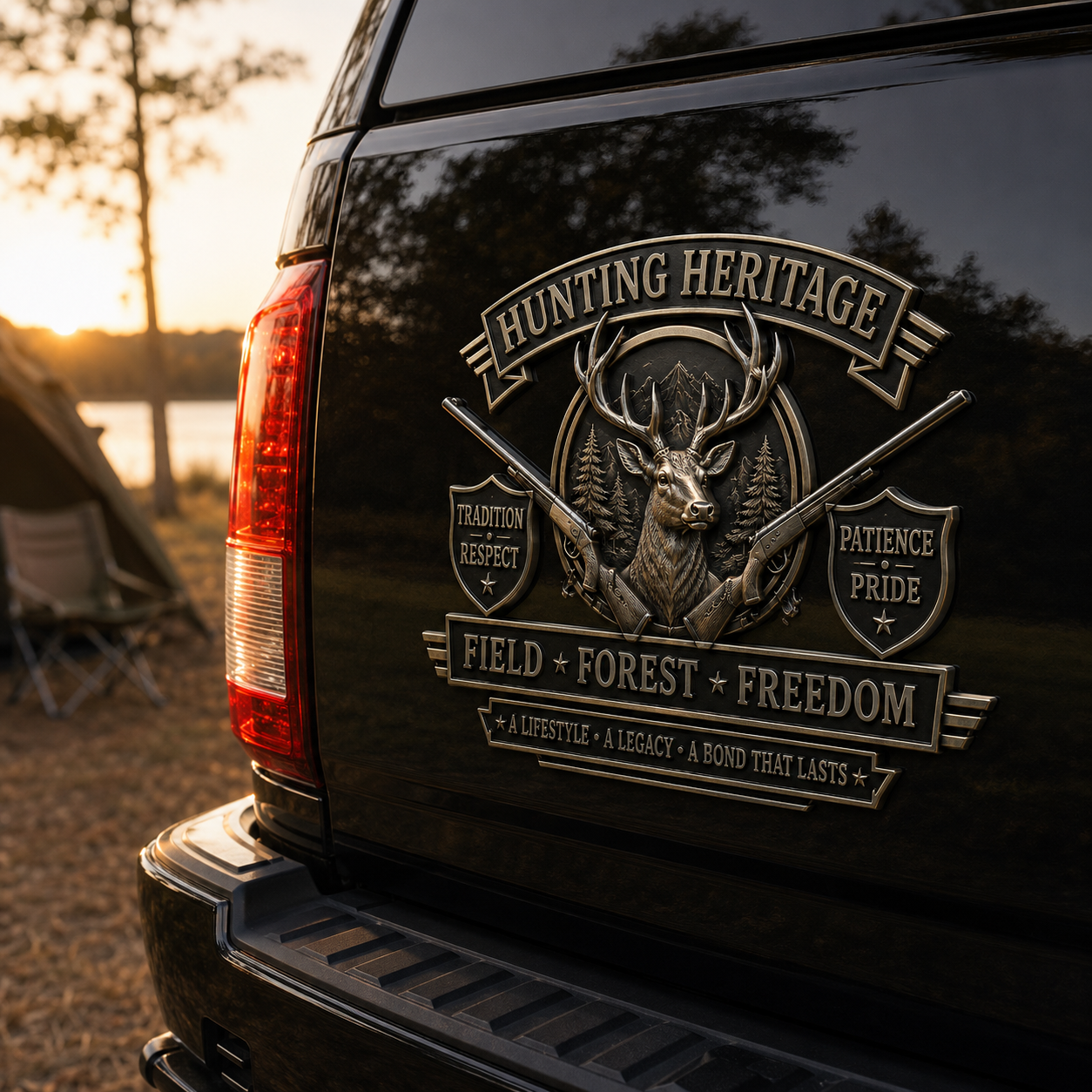 🦌 Last Day Promo: 49% OFF - Hunting Heritage Metal Car Emblem