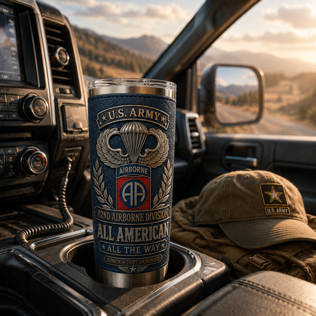 🔥 Last Day Promo: 49% OFF🪂 U.S. Army 82nd Airborne Division Tribute License Plate Frame