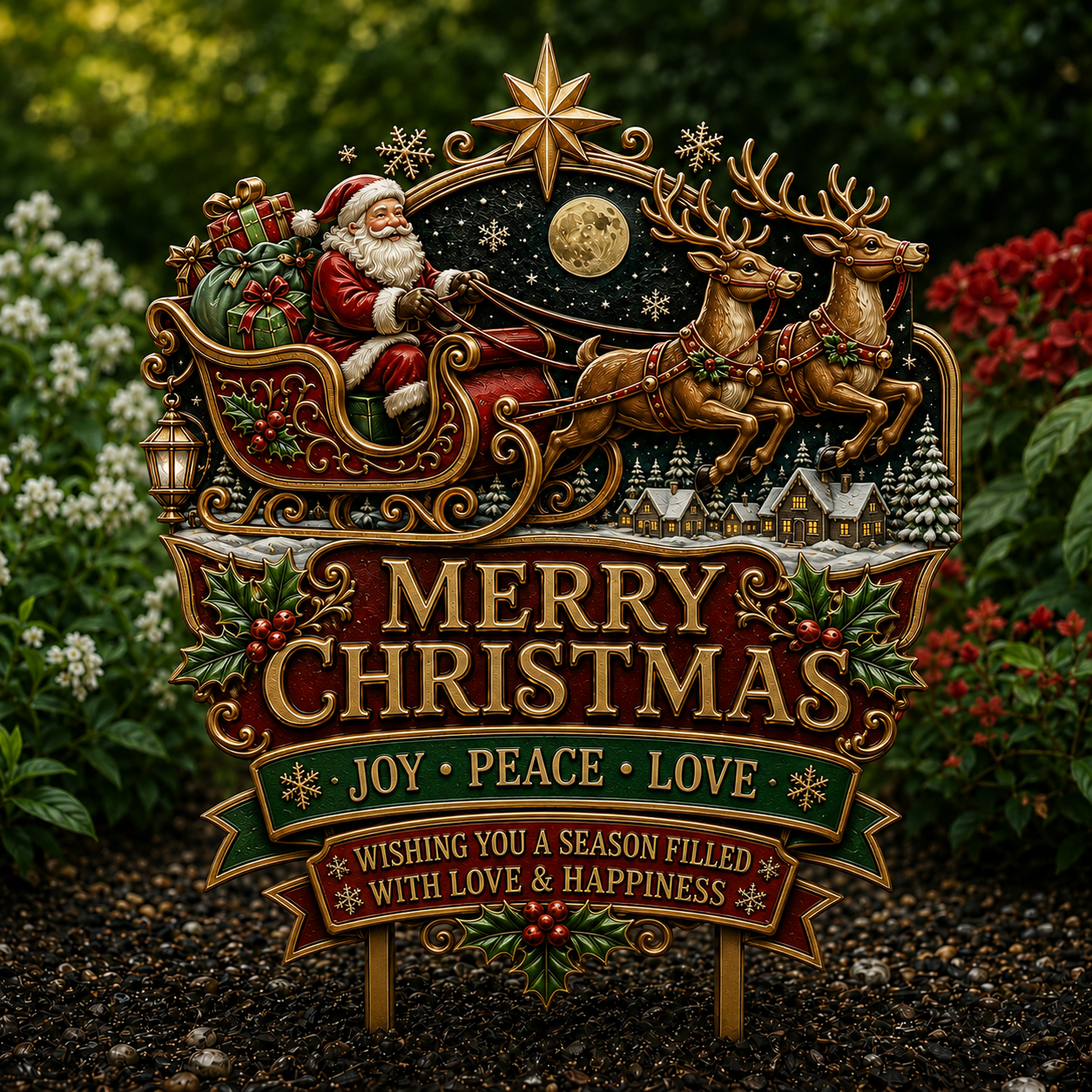 🎄Last Day Promo: 49% OFF - Christmas Garden Stake Collection