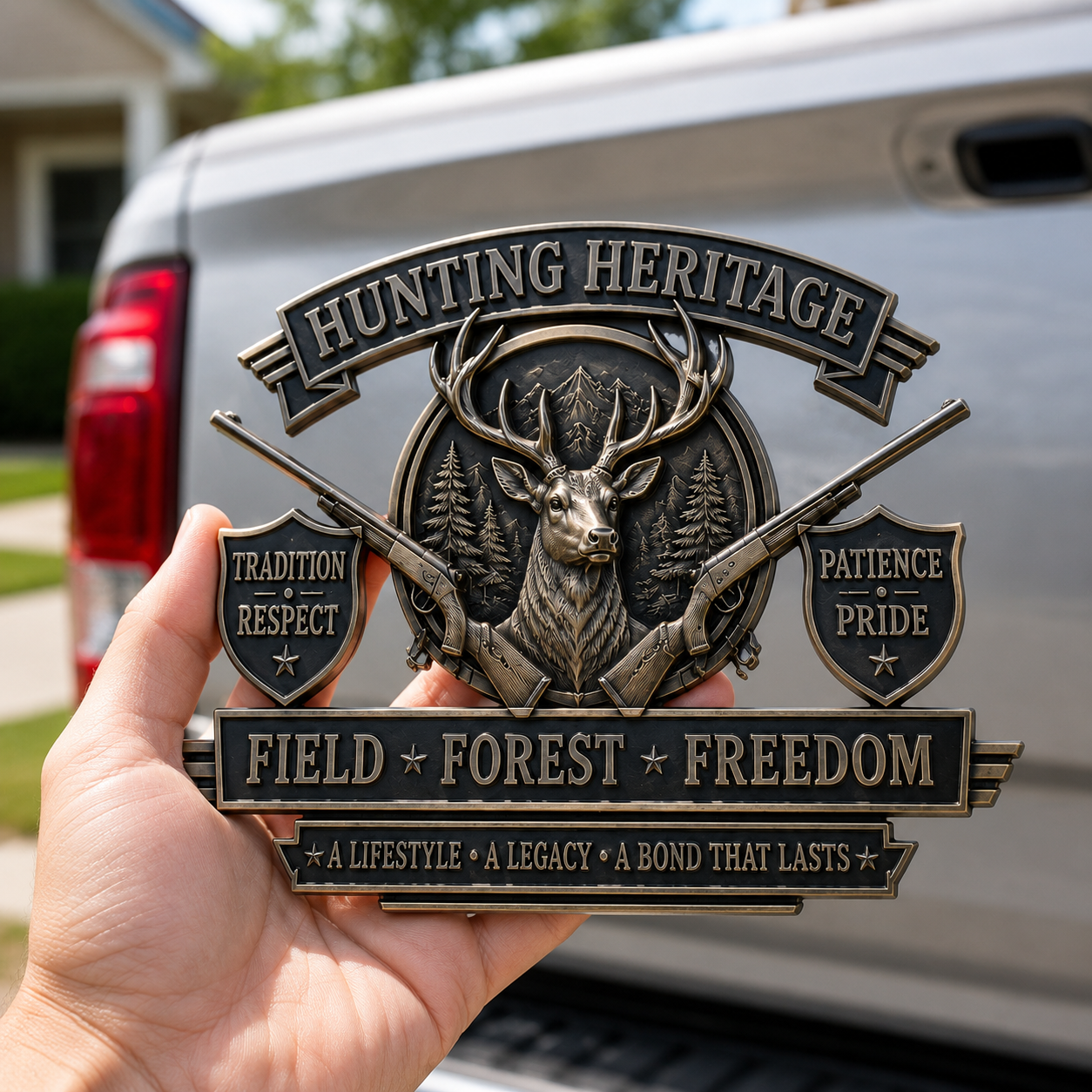 🦌 Last Day Promo: 49% OFF - Hunting Heritage Metal Car Emblem