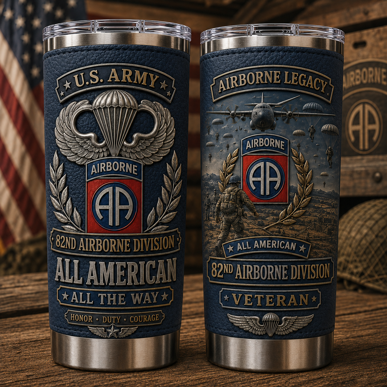 🔥 Last Day Promo: 49% OFF🪂 U.S. Army 82nd Airborne Division Tribute License Plate Frame