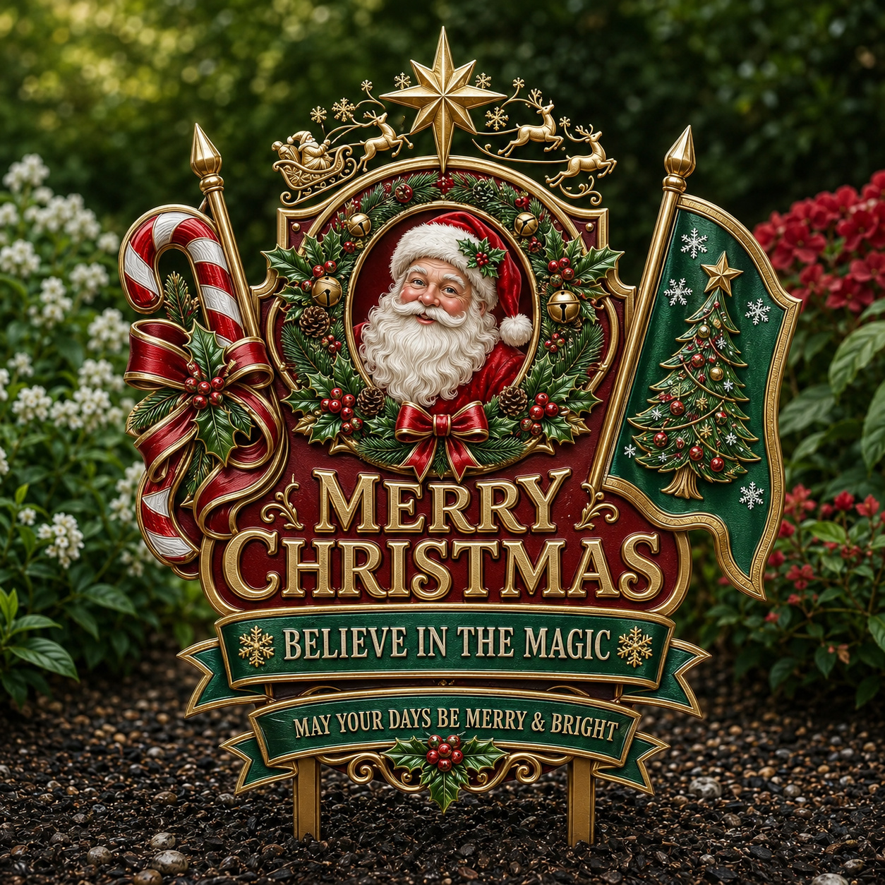 🎄Last Day Promo: 49% OFF - Christmas Garden Stake Collection