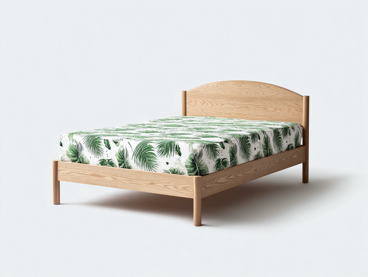 Cama doble tapizada en tela 210x180x120 cm beige diseño moderno con cabecero alto para dormitorio-Donozahome