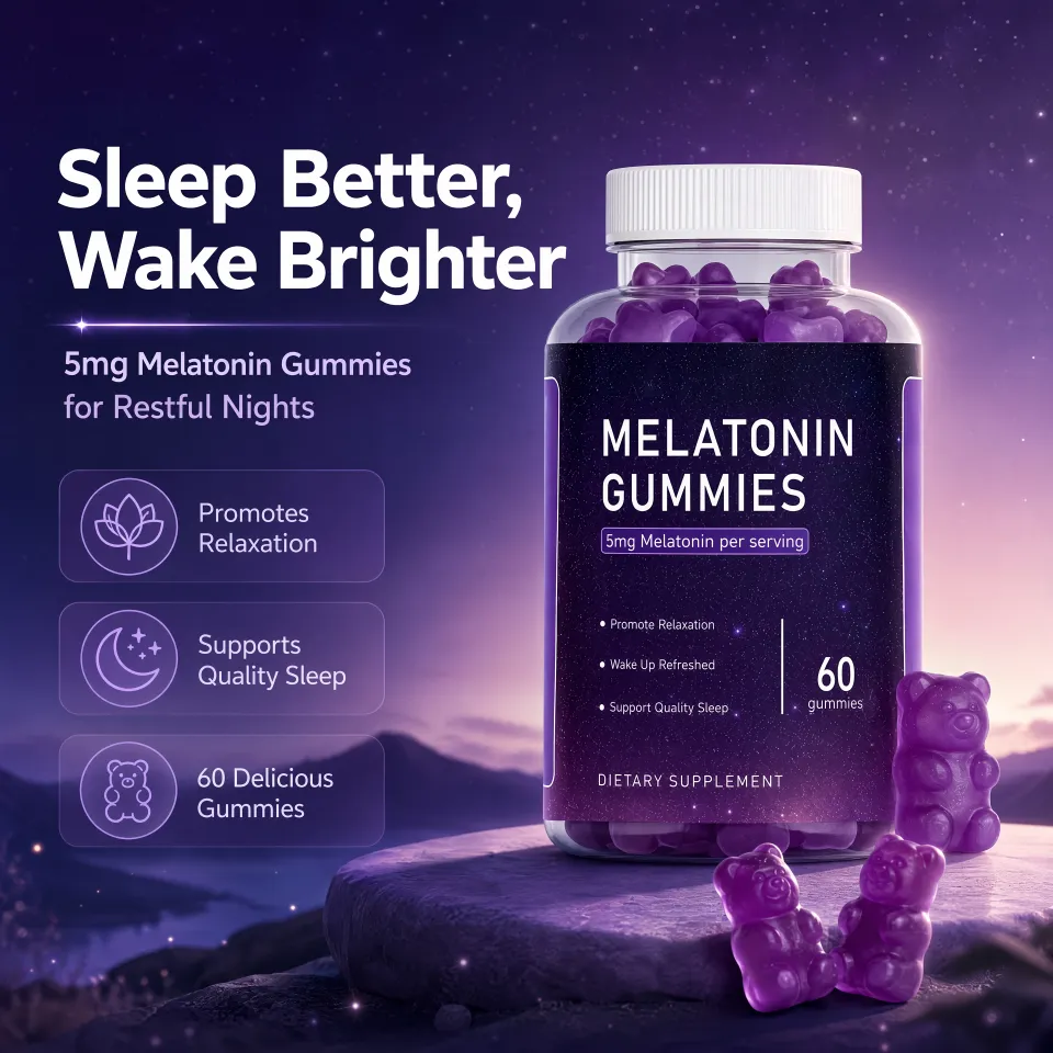 Melatonin Gummies | Relaxation & Sleep-Wake Cycle Support