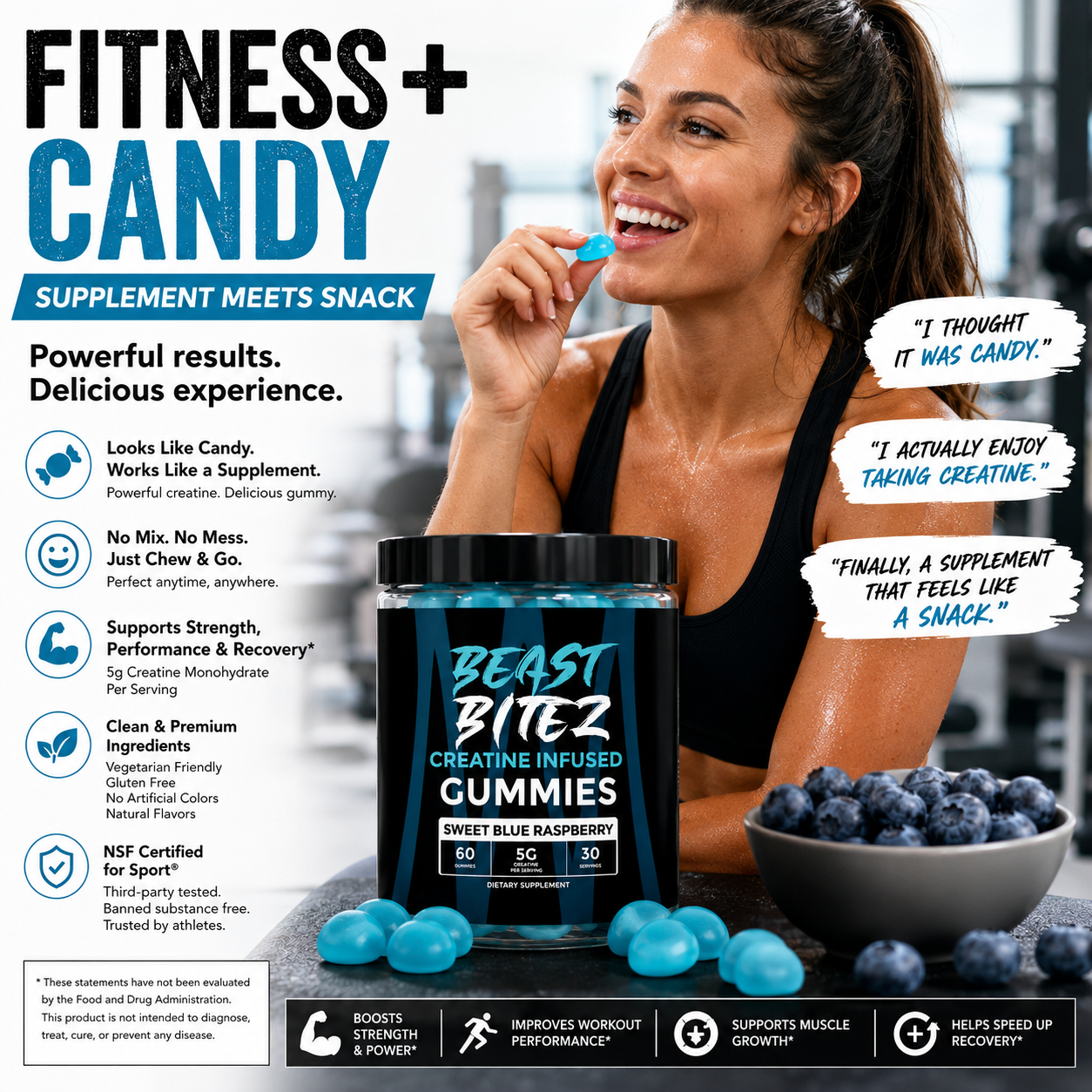 2Seven Creatine Gummies | Muscle & Performance Support