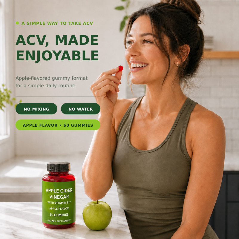 2Seven Apple Cider Vinegar Gummies | Digestive & Daily Wellness Support