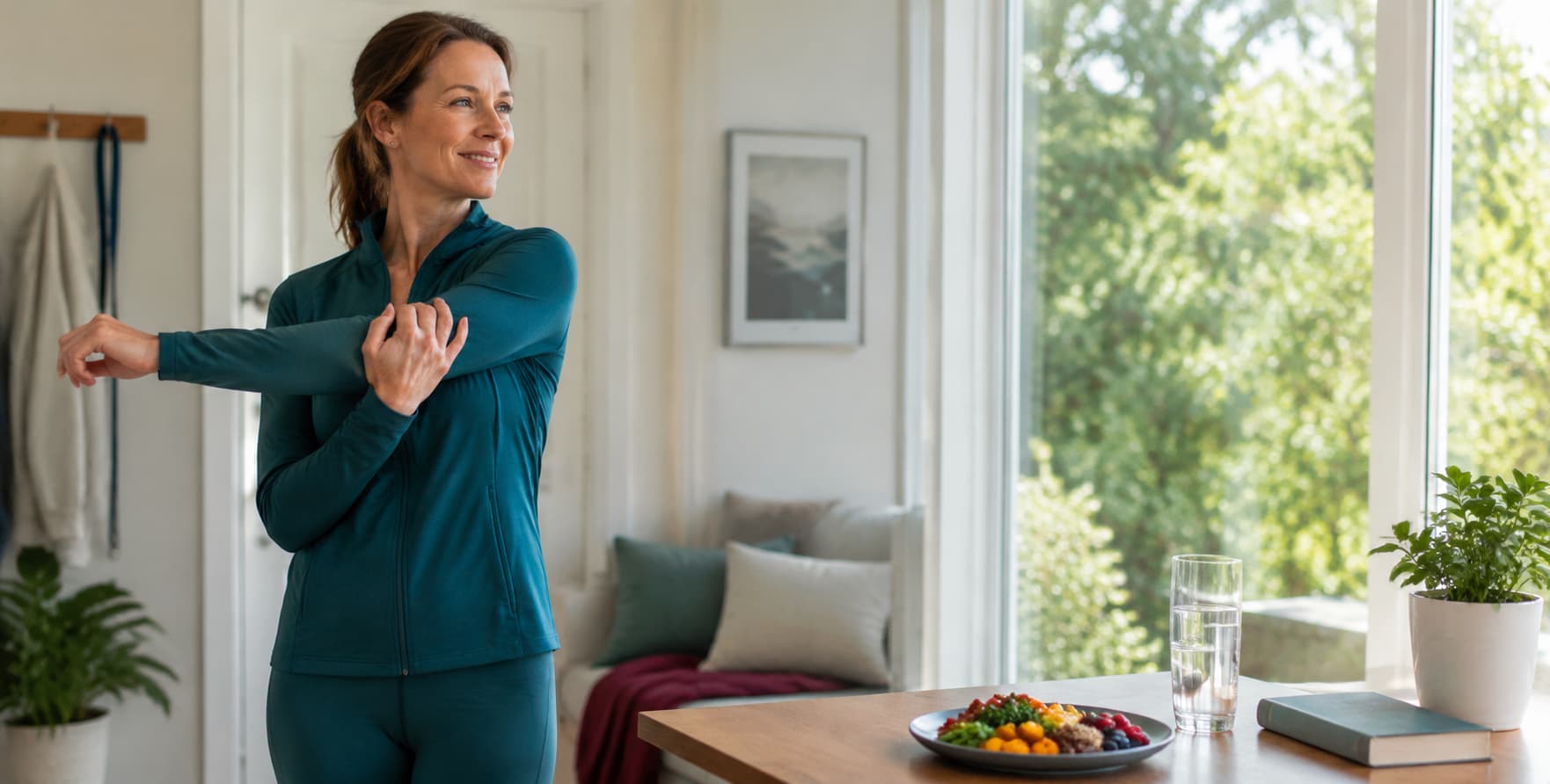 Supplements work best as one small part of a sustainable routine built around food, movement, sleep, and stress care.