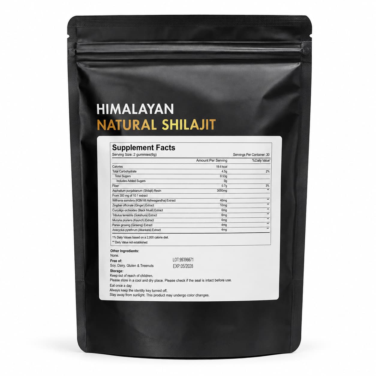 DUO SEVEN Shilajit Gummies  for Men & Women | Himalayan-Inspired Daily Wellness