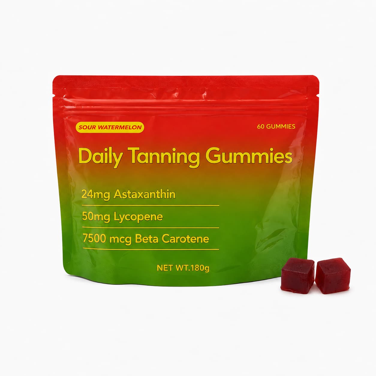 DUO SEVEN Natural Tanning Gummies | Glow & Skin Radiance Support