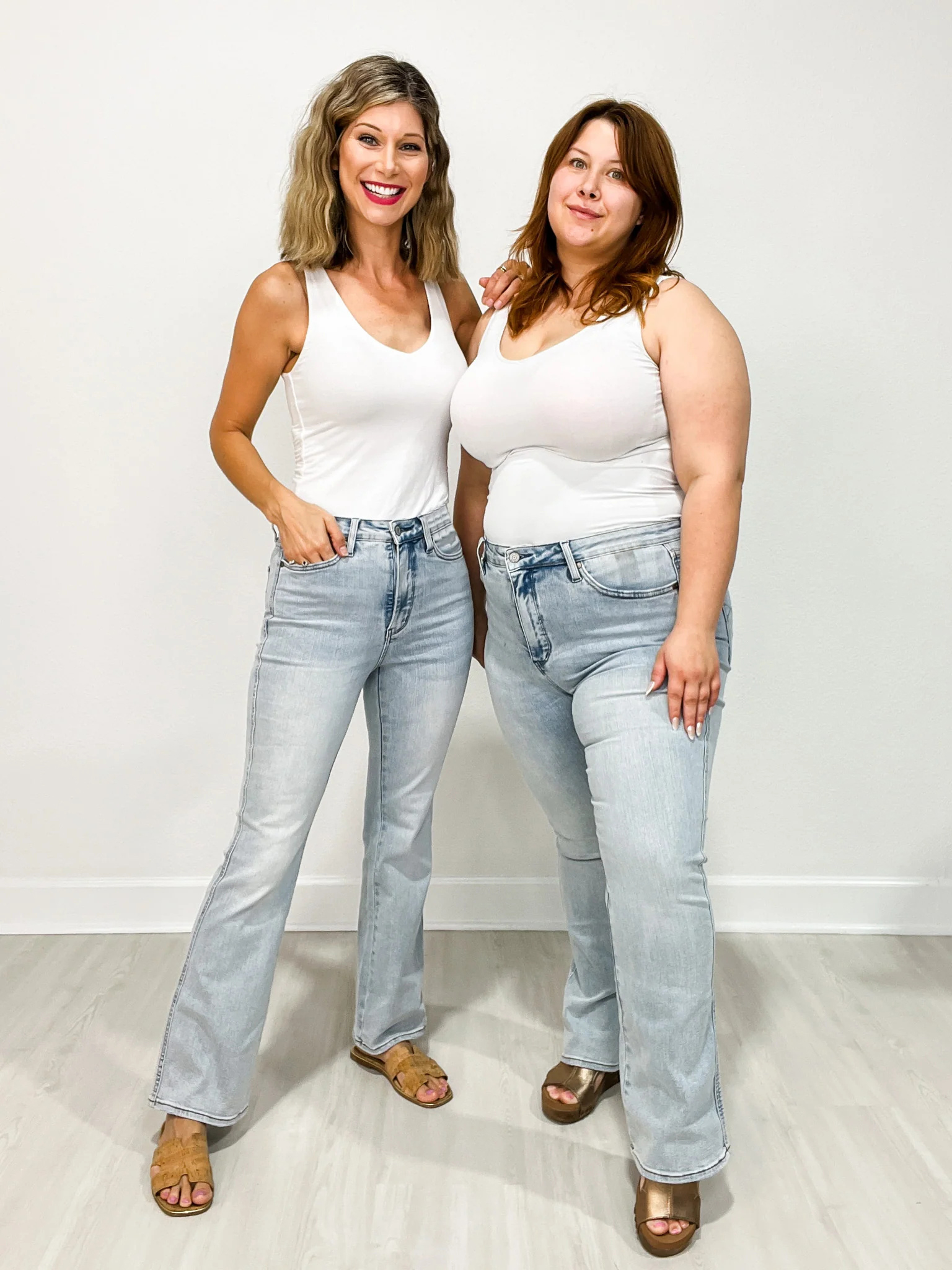 High Rise Tummy Control Multiple Inseam Bootcut Jeans (Buy 2 Free Shipping)