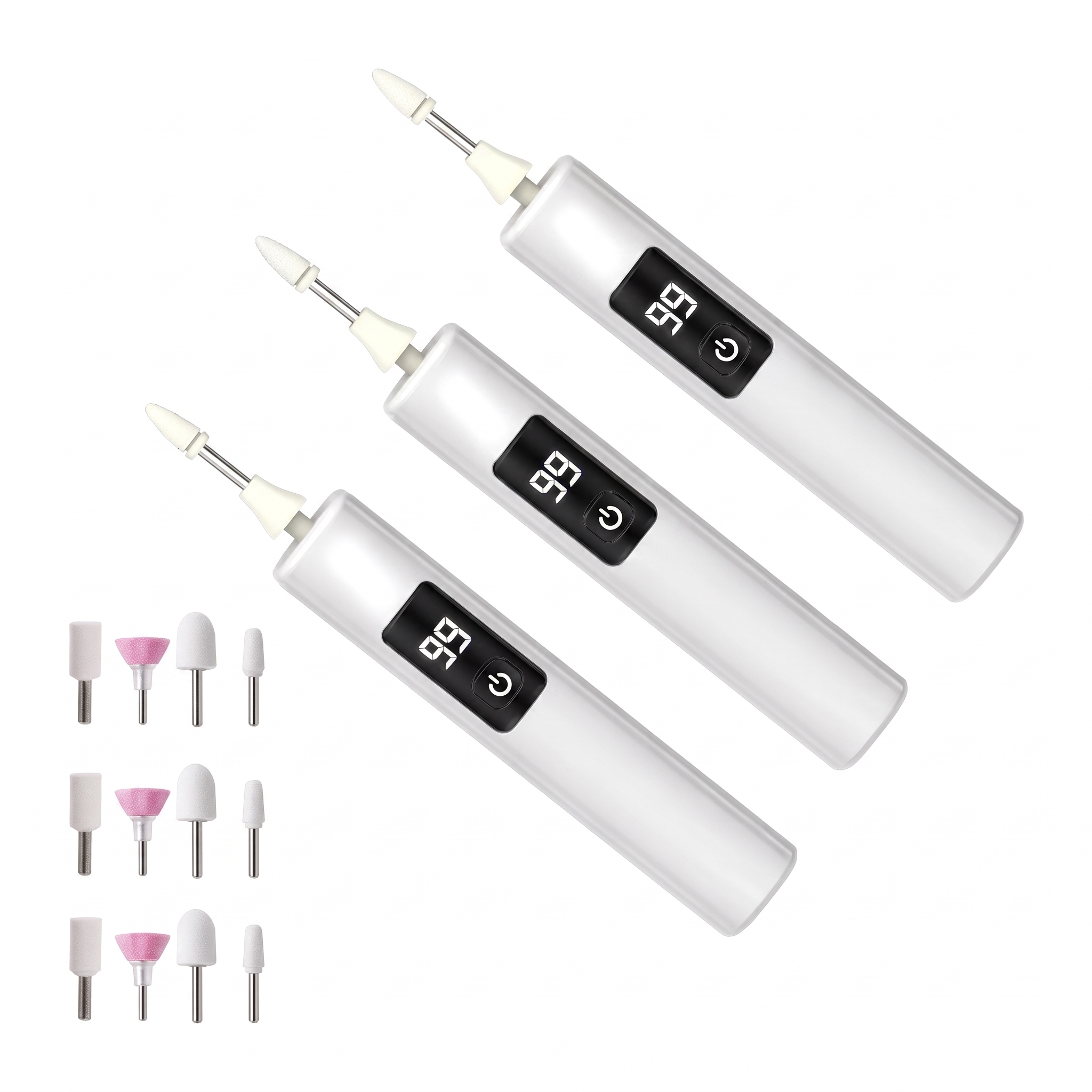 Electric Nail Grinder with LED Light