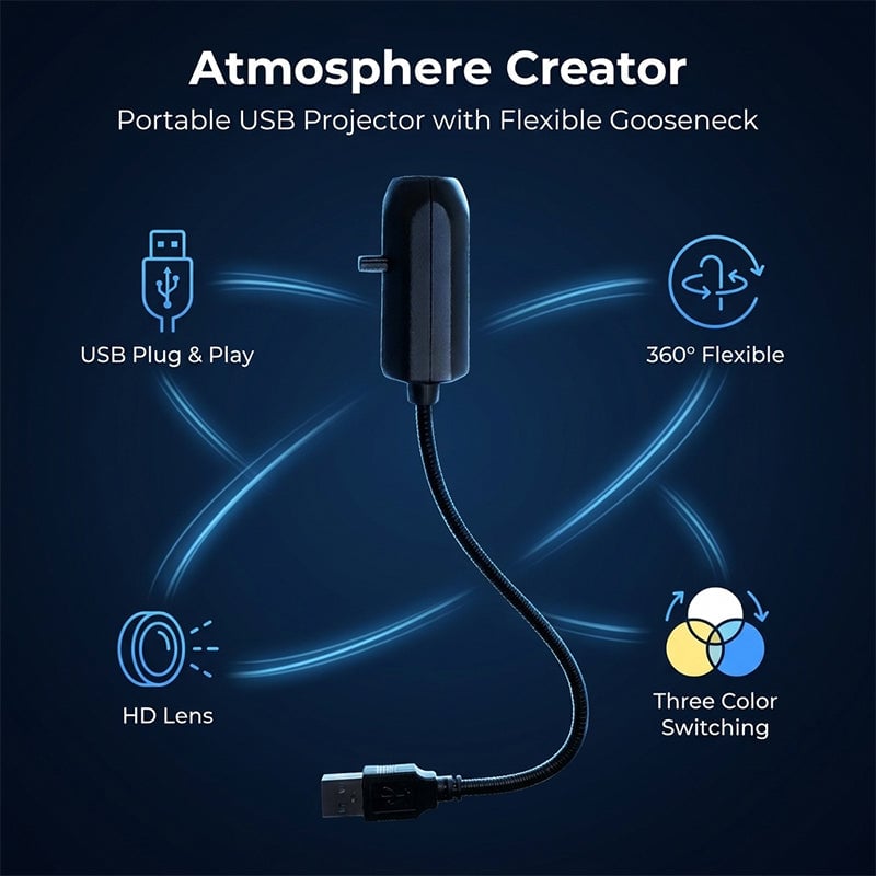 USB Star Projector Light
