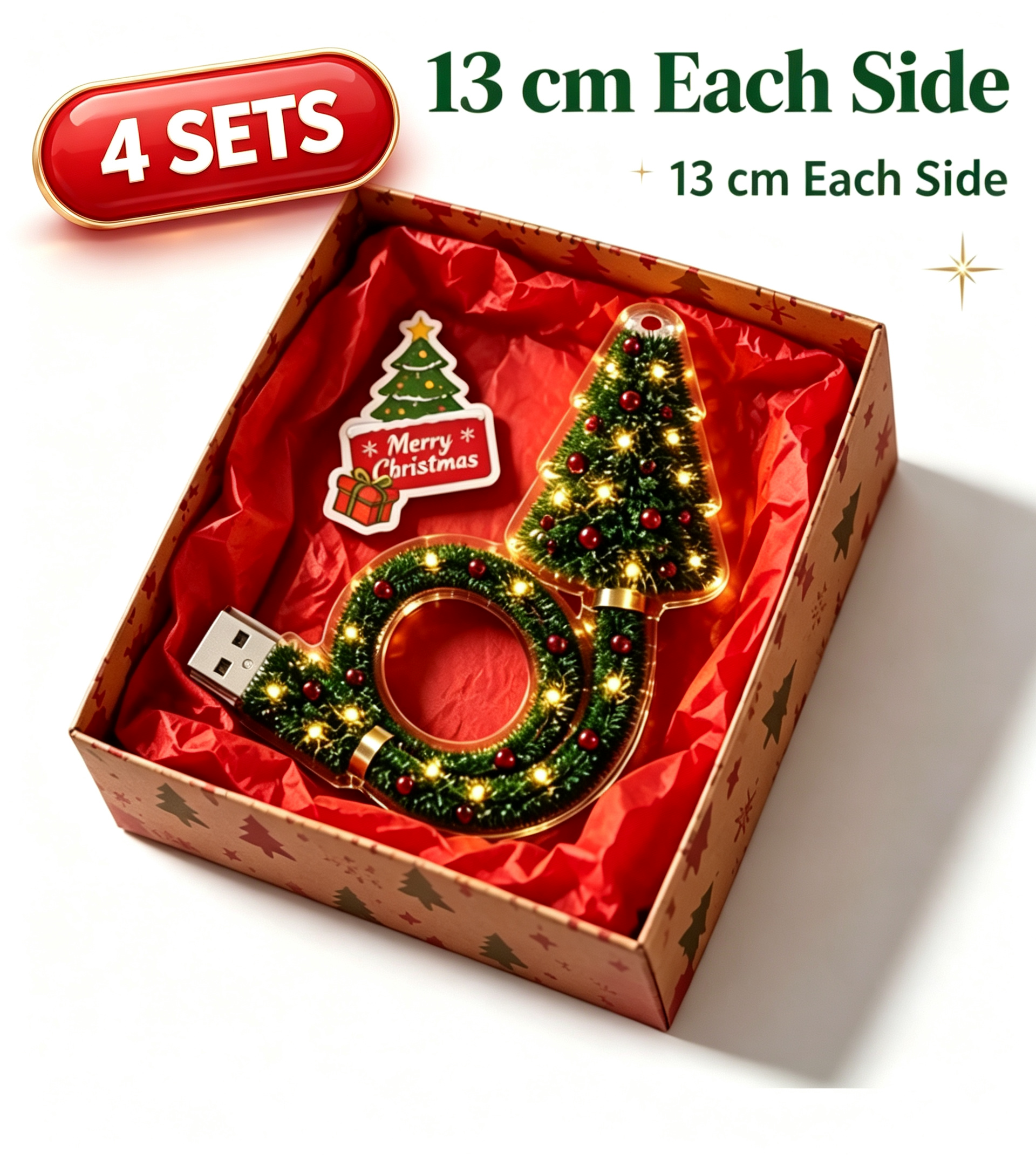 USB Plug-In Christmas Projector Night Light, 6+ Holiday Pattern Ceiling Lamp, Warm LED Christmas Tree Room Decor✨