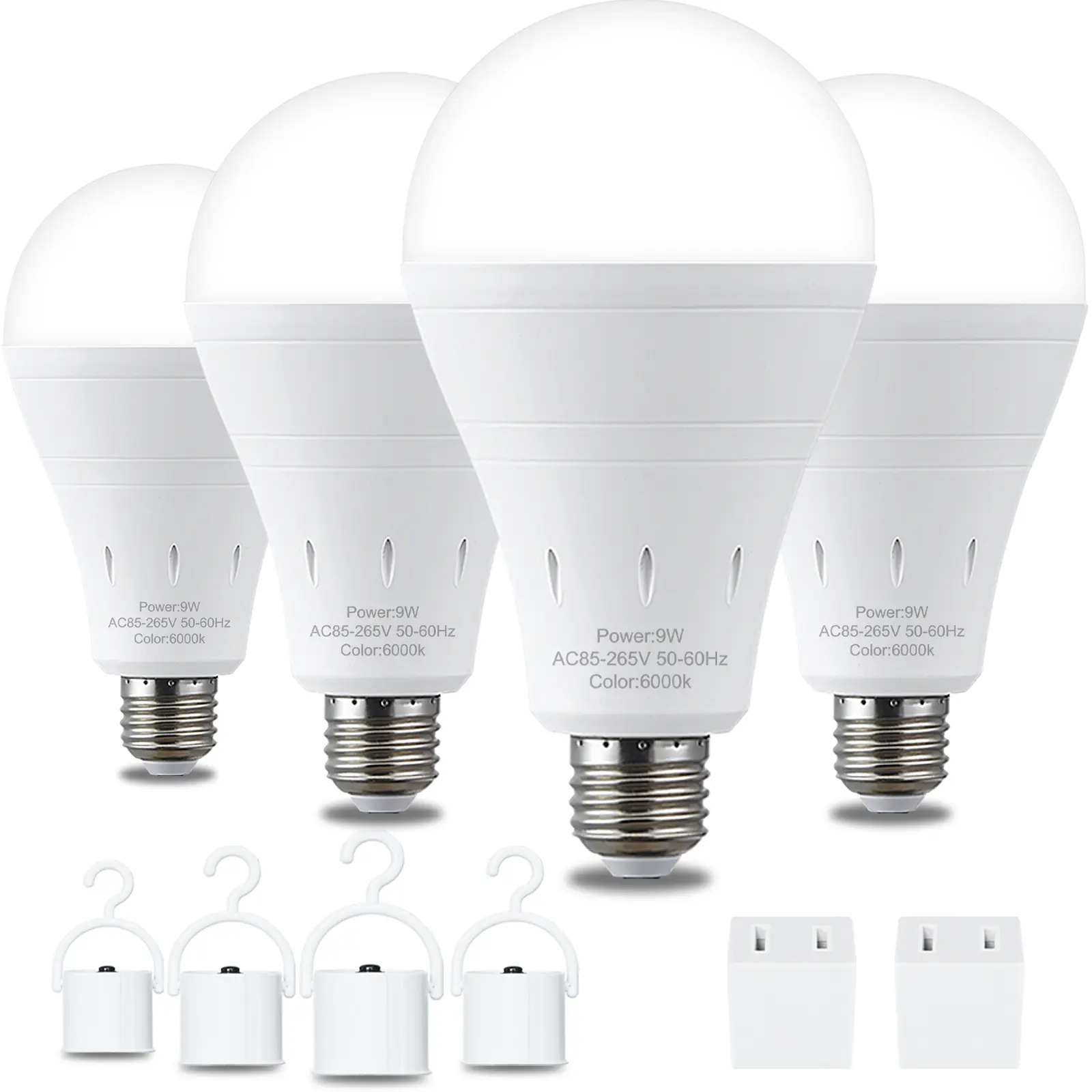  Emergency Rechargeable LED Bulbs