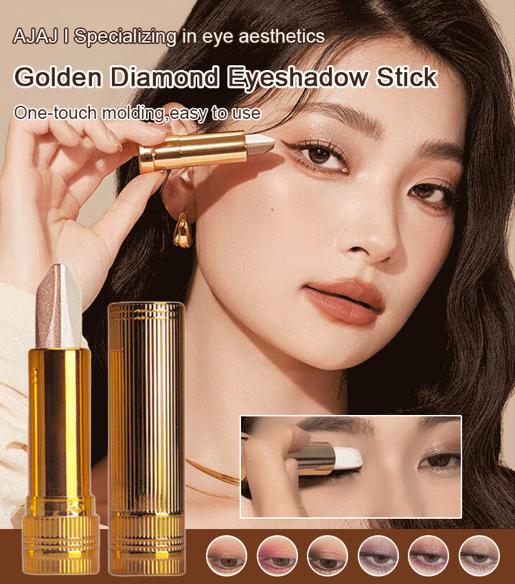 ✨3 Color Gradient Eyeshadow Stick | One Swipe Instant Gradient Eye Makeup, Brush-Free Design