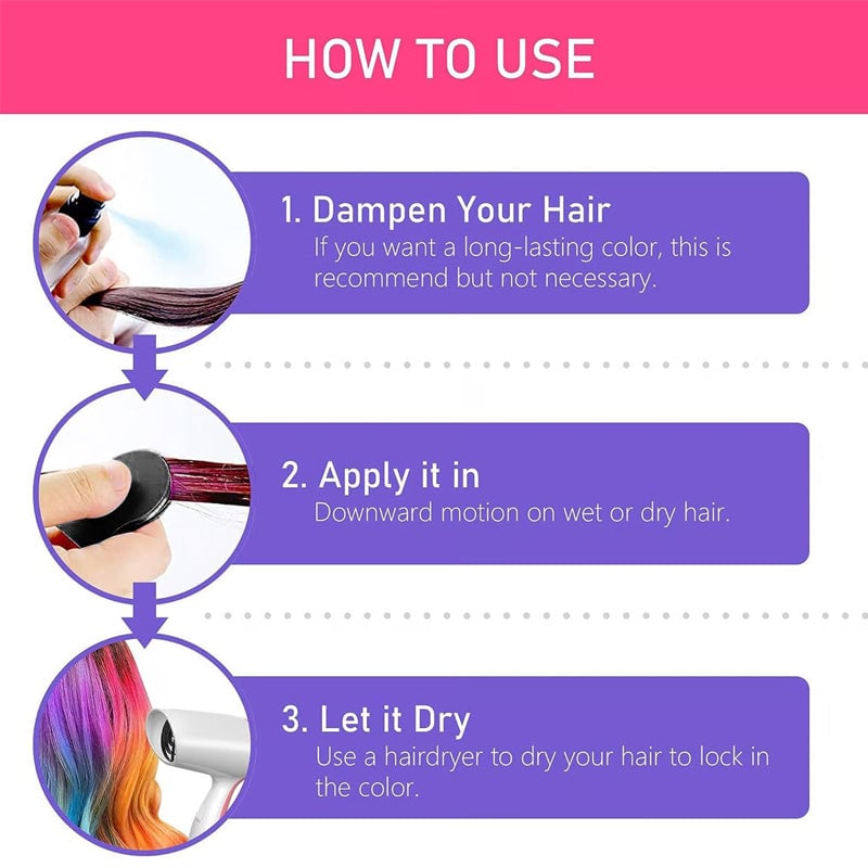 Temporary Hair Dye