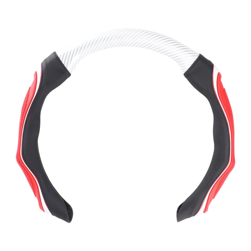 Sport-style silicone steering wheel cover