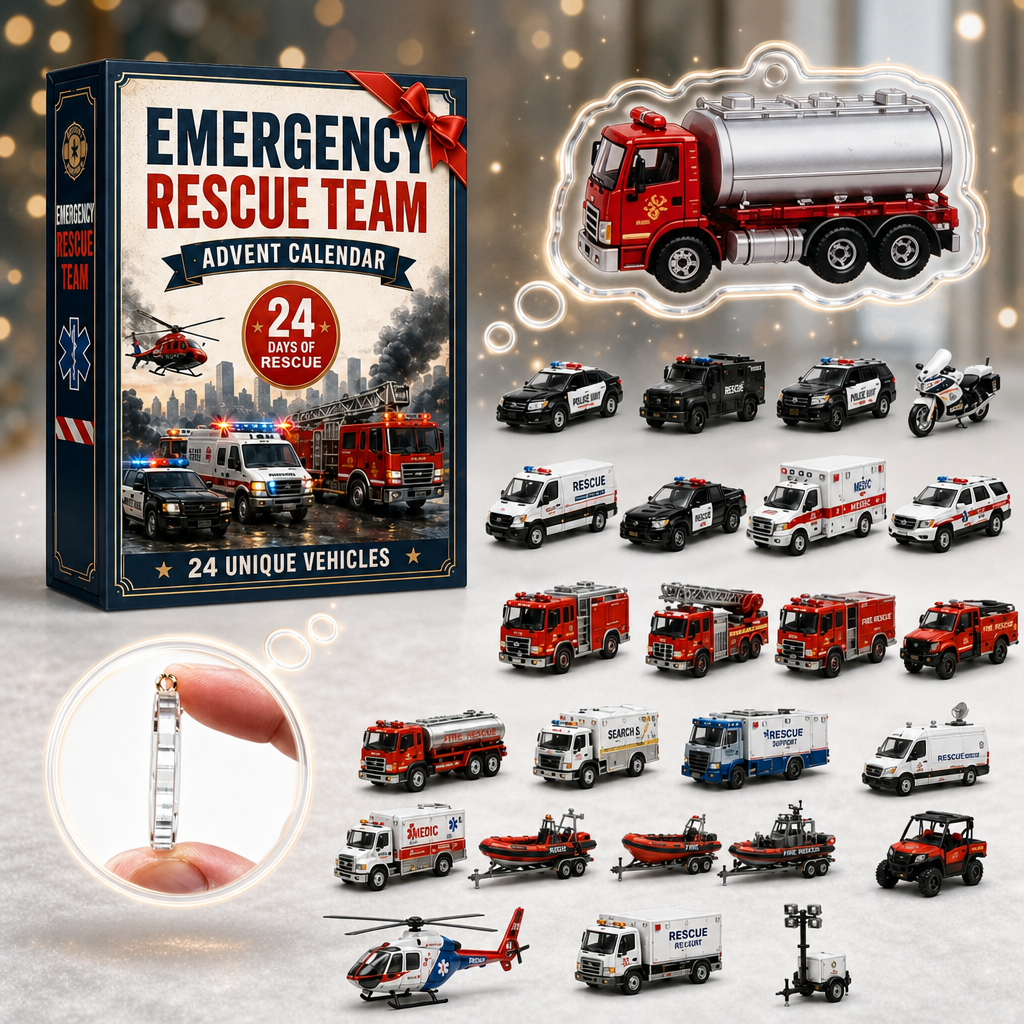 🚜 Build the Fleet Collection 24‑Day Vehicle Advent Calendar Series