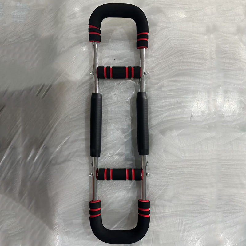 📢📢50% de réduction ! Barre lestée réglable 60–110 lb – Entraîneur de bras & pectoraux portable pour fitness à domicile ! ✨🔥
