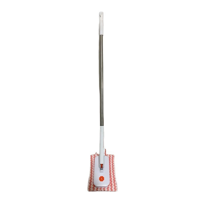 🥳2026 HOT SALE🥳💞50K+ SOLD! 🧹✨ 50% OFF! Multi-Functional Hands-Free Clip Flat Mop – One-key press opens clamps – no touching dirty cloths! Shark-tooth grip holds any wipe or towel firmly. Hygienic & hassle-free! 🧤💪