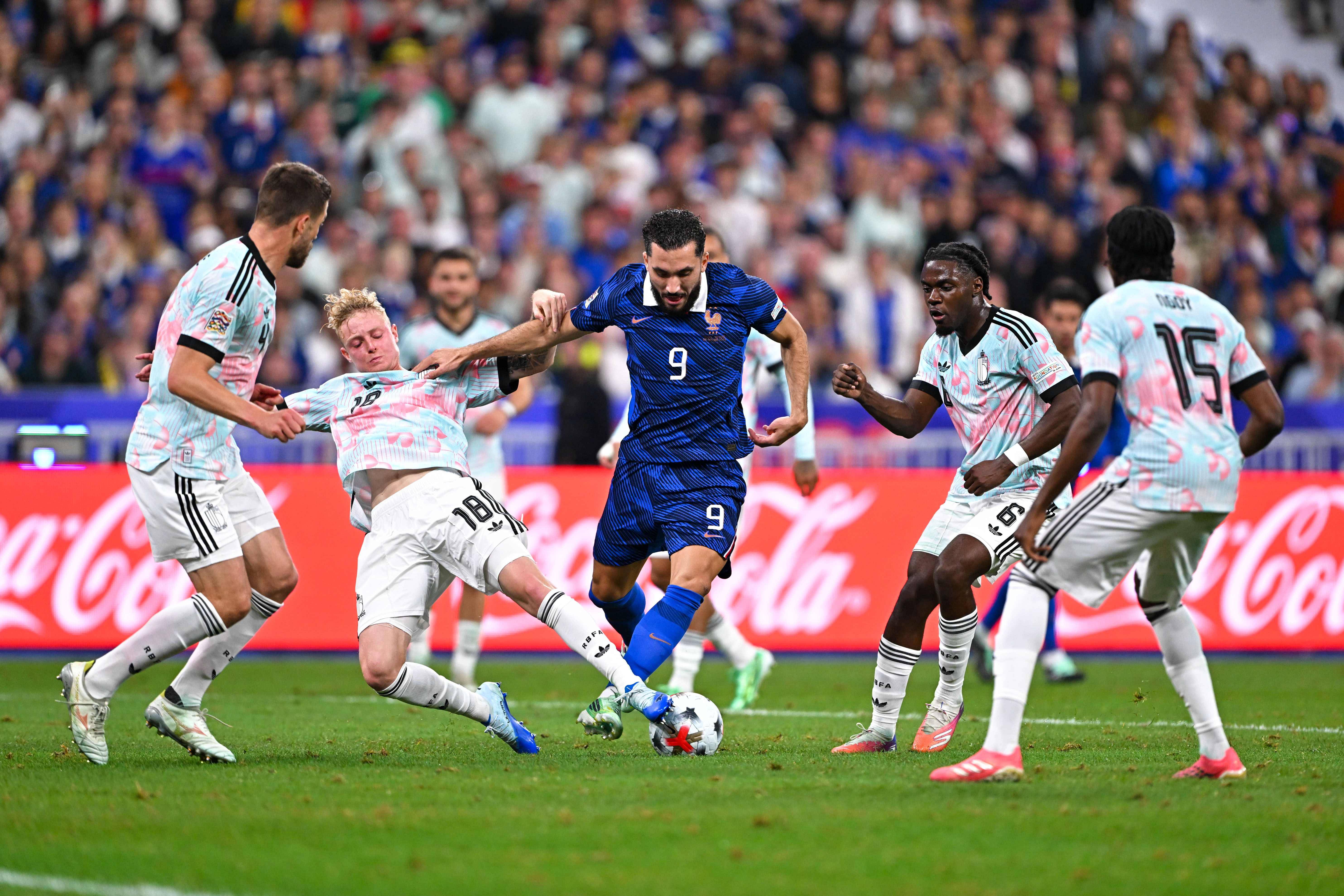 Frankrijk–België 4–1: Een avond die na de rust kantelde