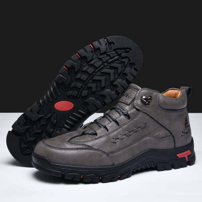 ⏰Limited-Time 70% OFF – Men’s Orthopedic Leather Driving Boots